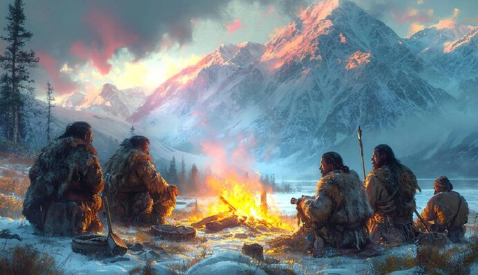 Homo sapiens сумели приспособиться к последнему ледниковому периоду – строили жилье и поддерживали огонь