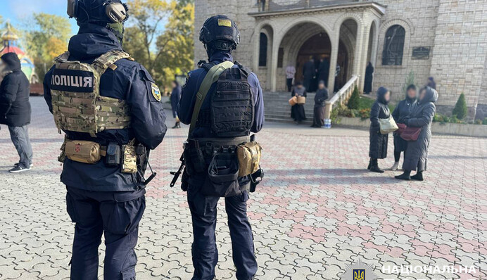 Полиция Черкасской области начала уголовное производство по факту хулиганства в храме