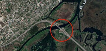 На Херсонщині знищено міст в районі Олешек