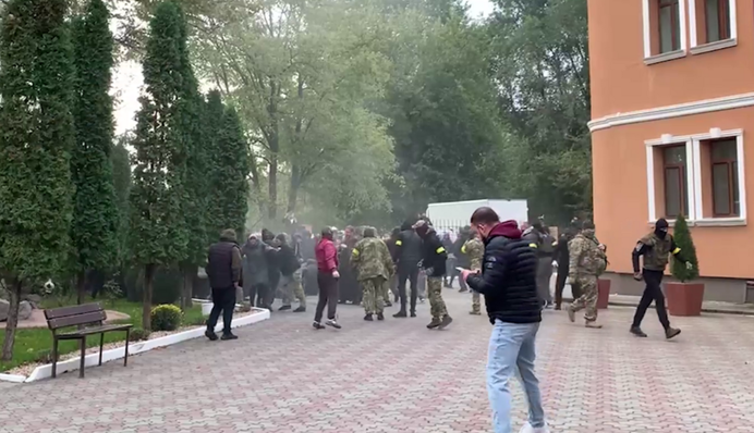 В ПЦУ назвали погром в Свято-Михайловском соборе попыткой создать удачную картину для роспропаганды