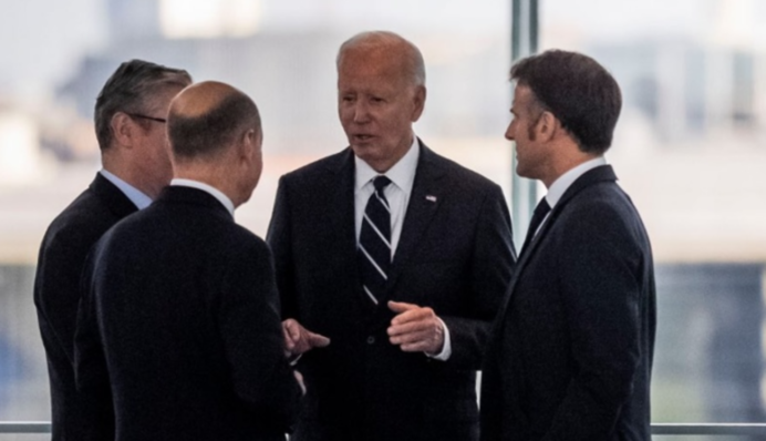 Лідери Британії, Німеччини, США і Франції обговорили План перемоги України