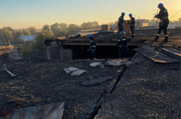 На Київщині поліція фіксує наслідки російської атаки БпЛА