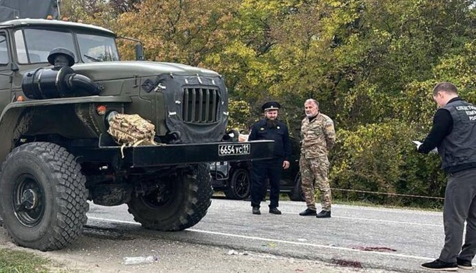 Можуть бути причетні учасники війни в Україні: подробиці обстрілу колони Росгвардії в Чечні