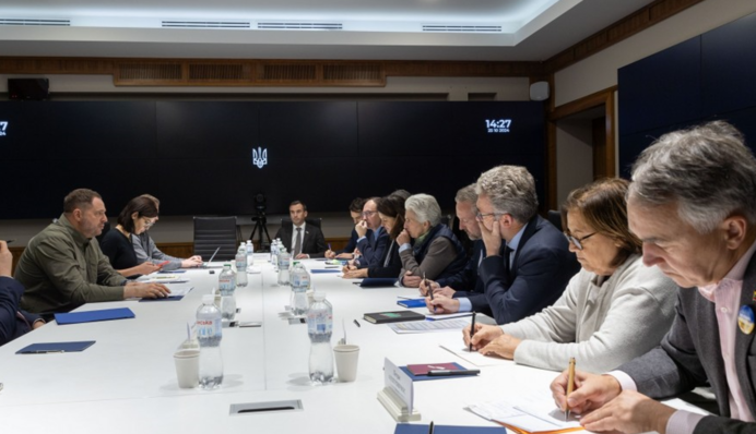 Ермак провел встречу с делегацией Европарламента: что обсудили