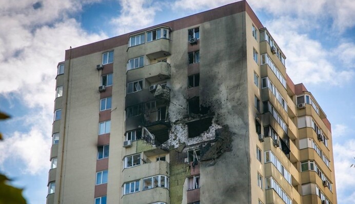 Появилось видео момента попадания 