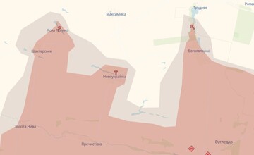 DeepState зафіксував захоплення ворогом двох сіл на Донеччині