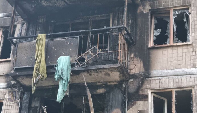 Росіяни здійснили 19 атаку на Київ за жовтень - є постраждалі