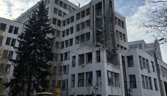 У Харкові оприлюднили план відновлення пошкодженої будівлі Держпрому
