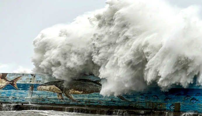 Найбільший за майже 30 років: по Тайваню вдарив тайфун 