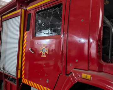 Під ворожою ракетною атакою опинилась пожежна частина Одещини