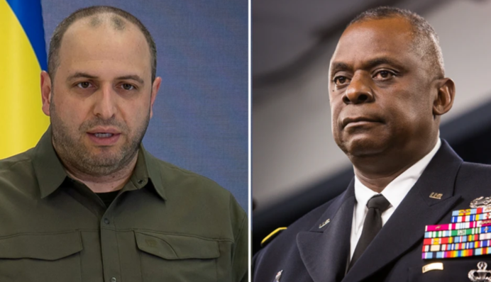 Умєров та Остін обговорили залучення РФ у війну бійців із КНДР: деталі