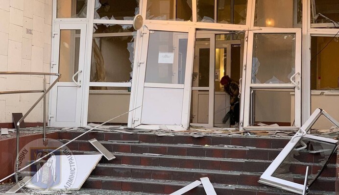 Минимум в пяти зданиях есть повреждения: какие последствия очередной атаки на Киев