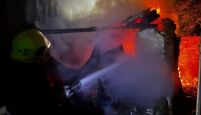 В Киеве в помещении больницы произошел пожар