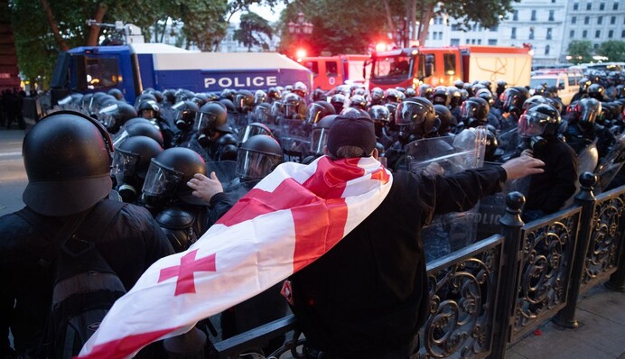 В Грузії опозиція збирає великий мітинг через фальсифікацію виборів