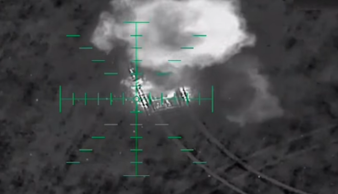 В ГПСУ показали уничтожение техники врага на Купянском направлении