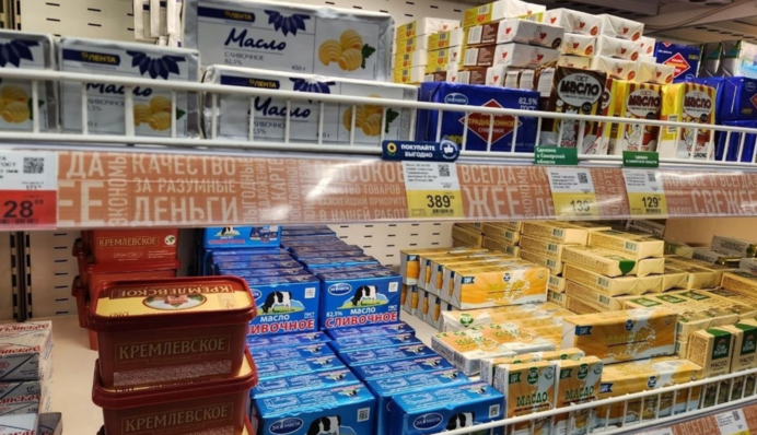 В России участились ограбления магазинов - «гребут» сливочное масло