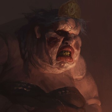 Український художник зобразив "матушку-росію" під час народження "гарматного м'яса"