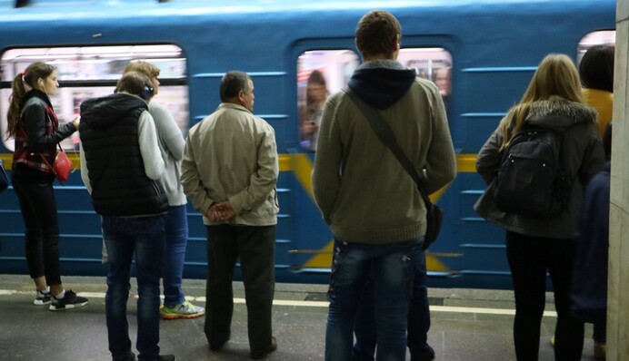 У київському метро вранці стався колапс