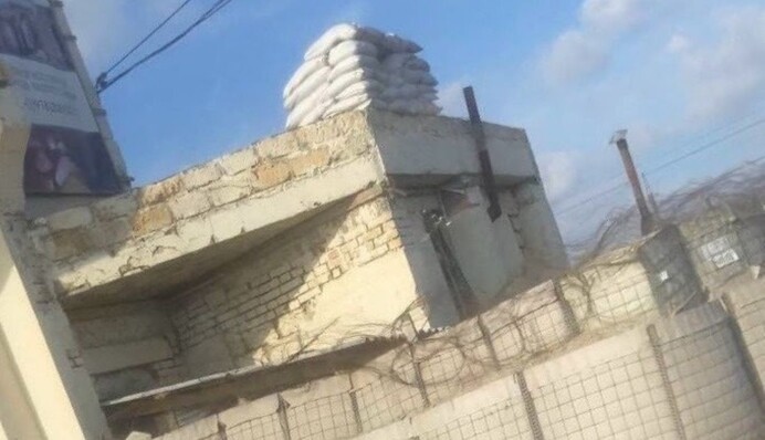 Боятся диверсантов: партизаны показали укрепления оккупантов в Евпатории