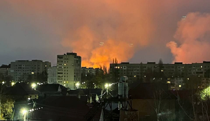 У російському Брянську дрони атакували військову частину