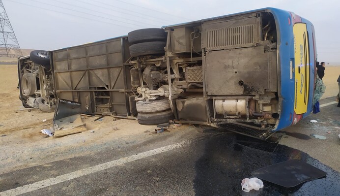 В Єгипті перекинувся автобус з пасажирами, серед постраждалих є українці