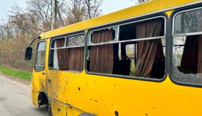 У Запорізькій області дрон влучив у маршрутку