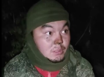 Пили з другом і вирішили йти на війну: з'явилось відео з бурятом, взятим у полон на Курщині
