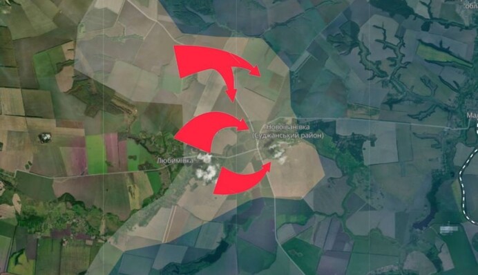 Дуже багато згорілих БТР: військовий аналітик оцінив відео ударів по росіянах на Курщині