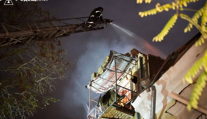 Нічний удар РФ по Одесі: в МВС розповіли про наслідки