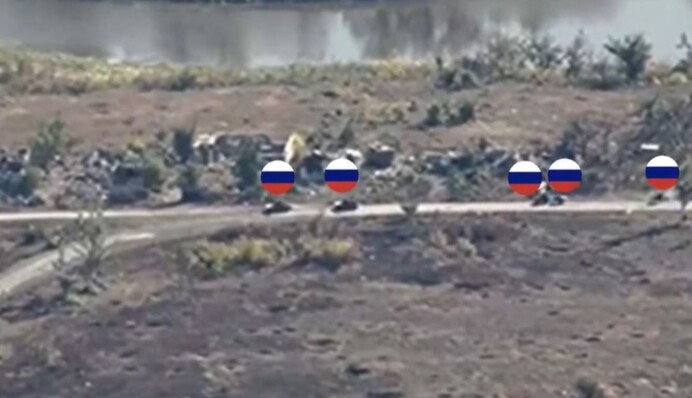 Ювелірна робота: СБУ показала знищення колони з російської піхотою