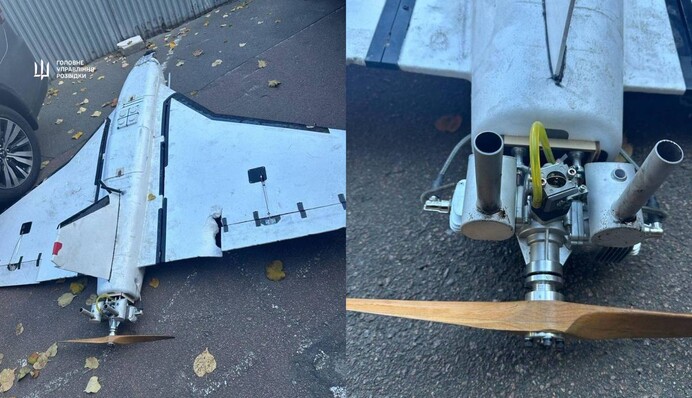 “Гербери” з фанери та іноземної електроніки: в ГУР розповіли  деталі будови чергового російського фальш-дрона