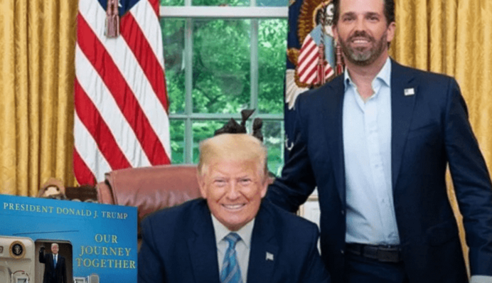 «А что там говорит племянник Макрона?!» Журналистку Добровольскую разгневала новость с заявлением сына Трампа