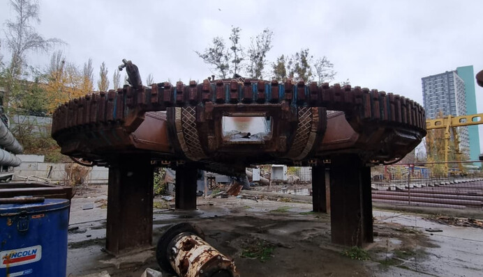 ​Будівництво метро на Виноградар: оприлюднили нові фото