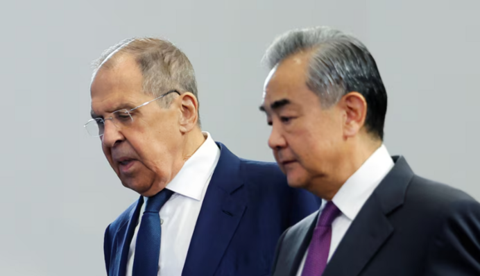 Лавров расхвалил «беспрецедентный этап развития стратегических отношений всеобъемлющего партнерства» РФ и Китая