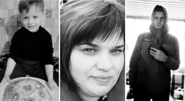 Вижив тільки батько: з'явились фото мами  з дітьми, загиблими у Глухові