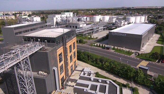 У Бєлгородській області зняли на відео вибух на заводі через атаку дрона