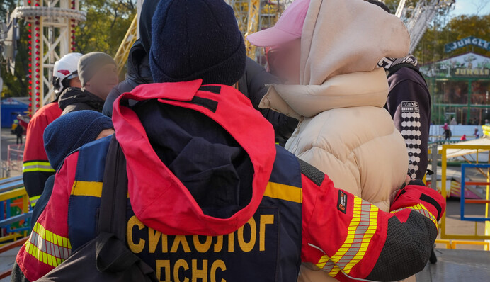 В Одесі через відключення світла діти застрягли на атракціоні