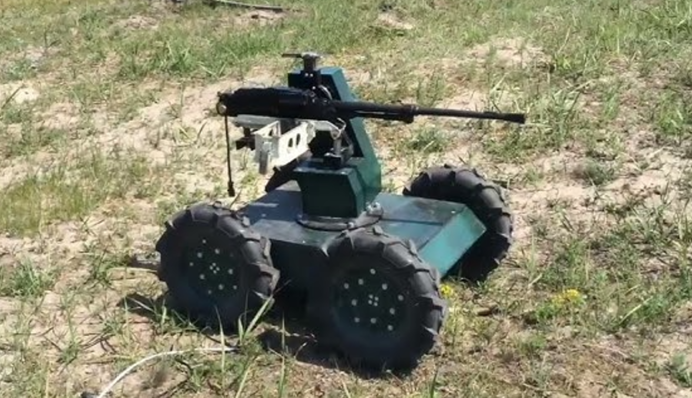 Украинские производители провели краш-тесты 100 наземных роботов-дронов