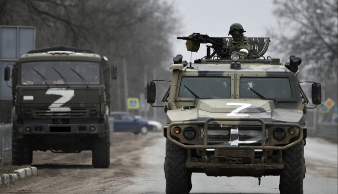 В Курской области враг атакует ВСУ большим количеством бронетехники