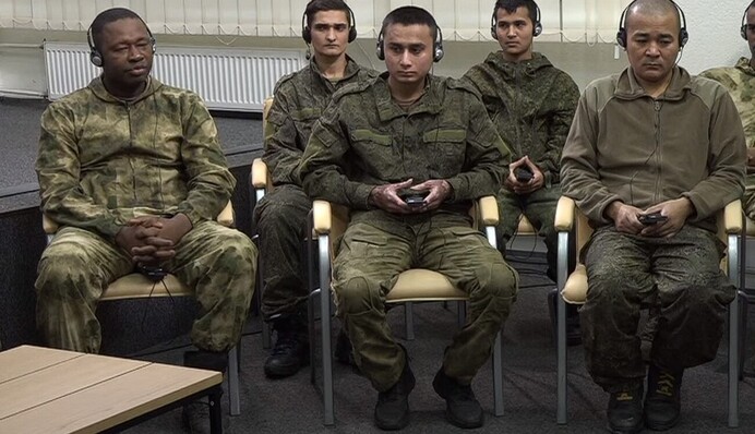 Африканец с удивительной историей оказался в украинском плену