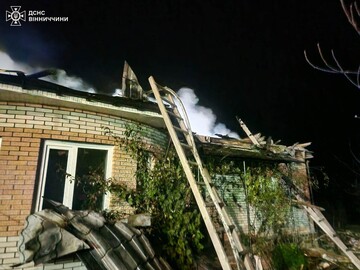 БпЛА атакував на Вінничині будинок подружжя з трьома дітьми