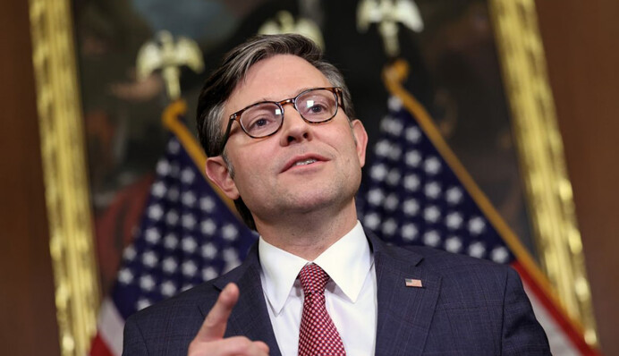 Спикер Джонсон не планирует выносить на голосование пакет помощи Украине, инициированный Байденом