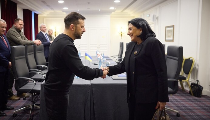 Зеленський пояснив президентці Грузії свої санкції проти грузинської влади