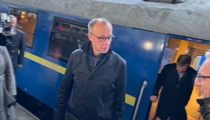 До Києва приїхав кандидат в канцлери Німеччини Фрідріх Мерц