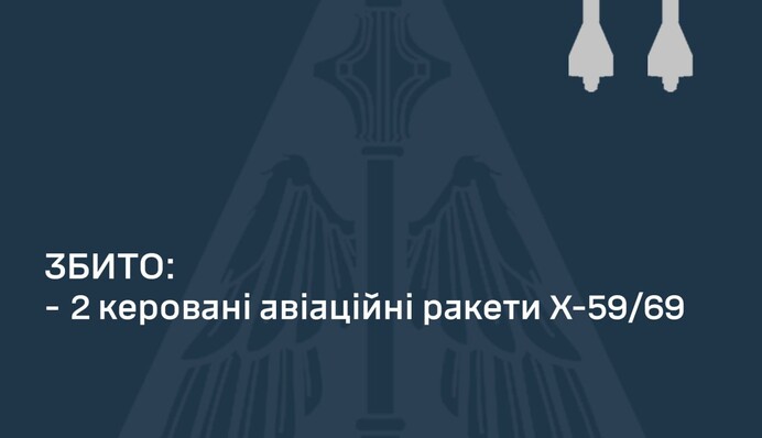 ​Украина сбила две российские ракеты