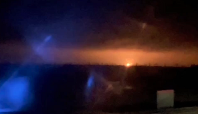 В Донецькій області "прикурили" склад з боєприпасами