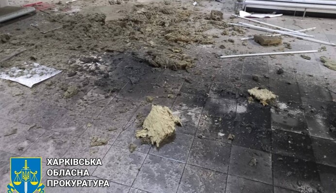 ​У прокуратурі показали наслідки удару 