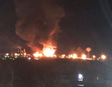 Росію атакували дрони — є влучання в завод нафтопродуктів