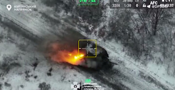 ​Вибухову операцію зі знищення техніки окупантів провели прикордонники на Купʼянському напрямку