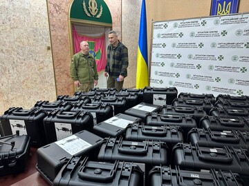 Столичная громада передала пограничникам партию дронов DJI Mavic, - Кличко